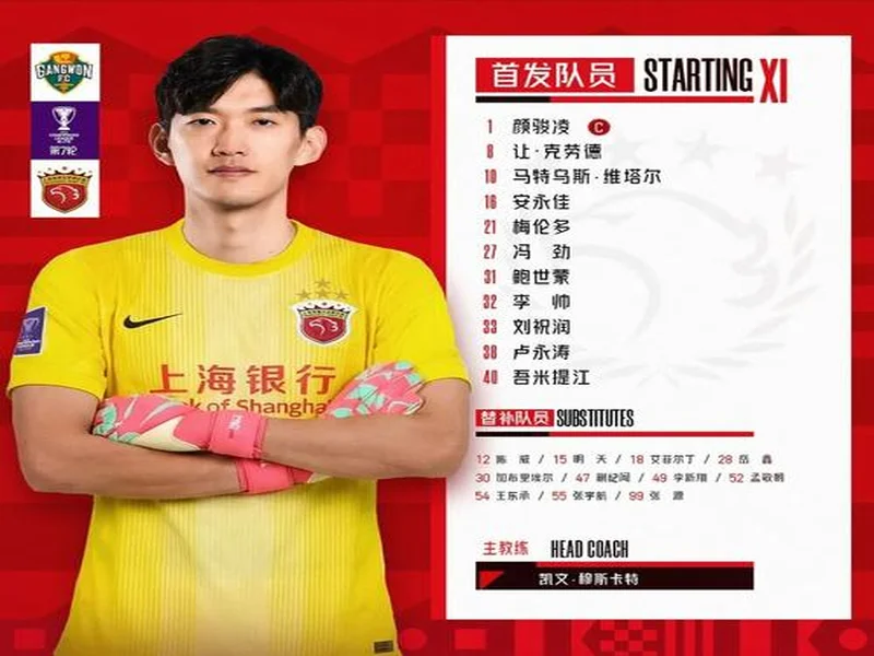 2025 2026亚冠精英联赛 第7轮 江原FC 0比0 上海海港